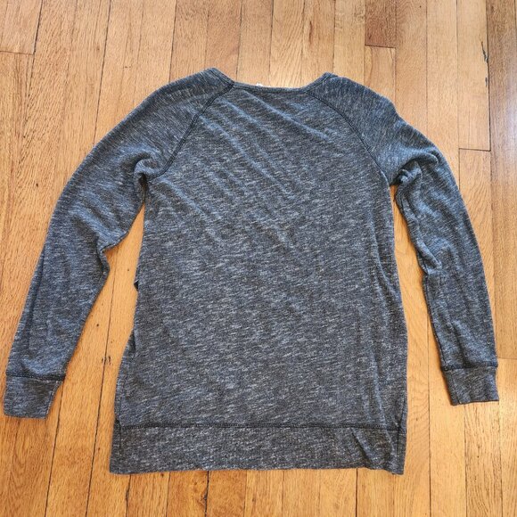 Small Grey Tentree Raglan Sweater Wrap Sweater Crewneck Pre-owned good condition - Picture 4 of 8